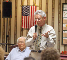 State senator visits Senior Center