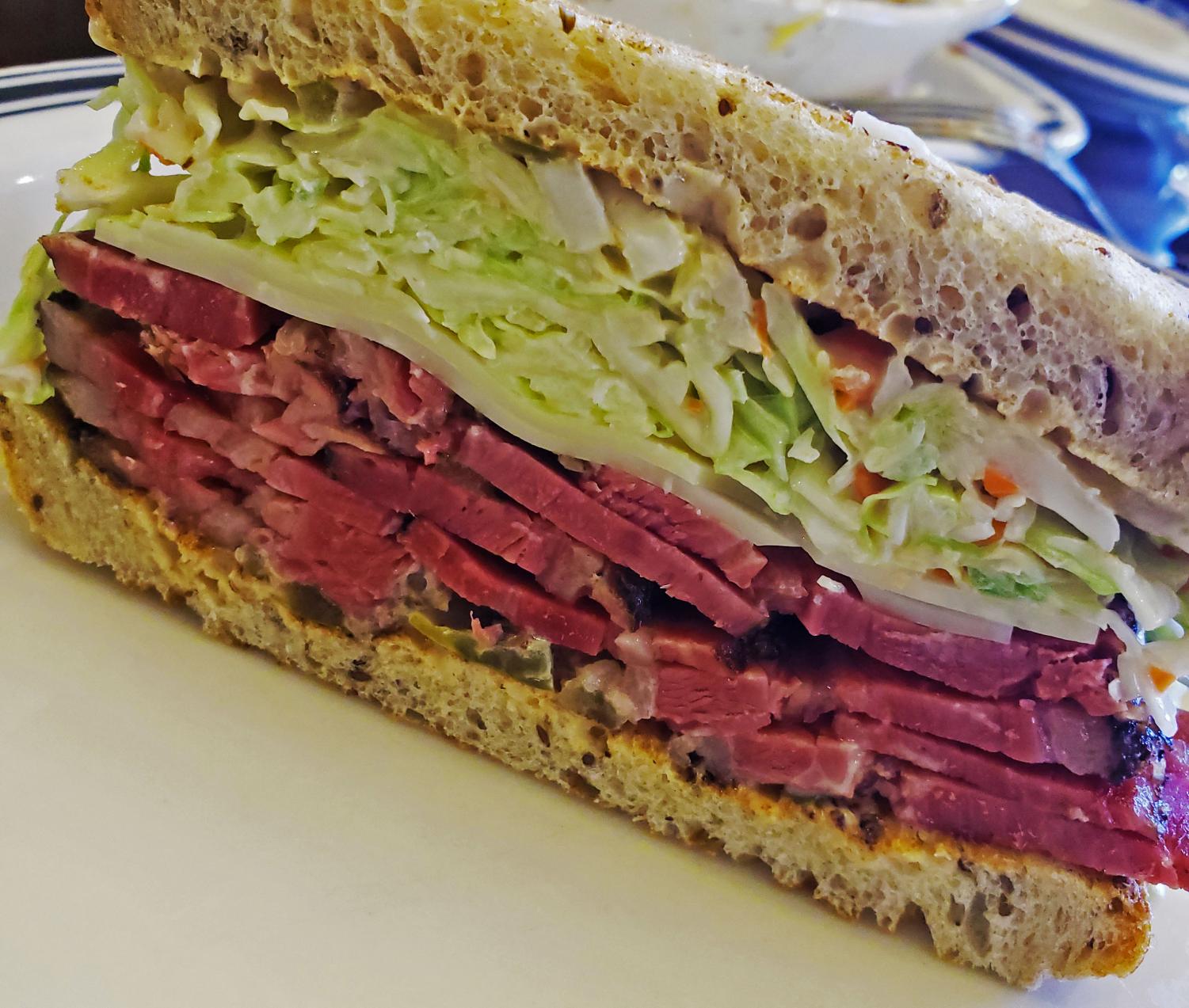 Langers Pastrami Sandwich.jpg Talon Marks