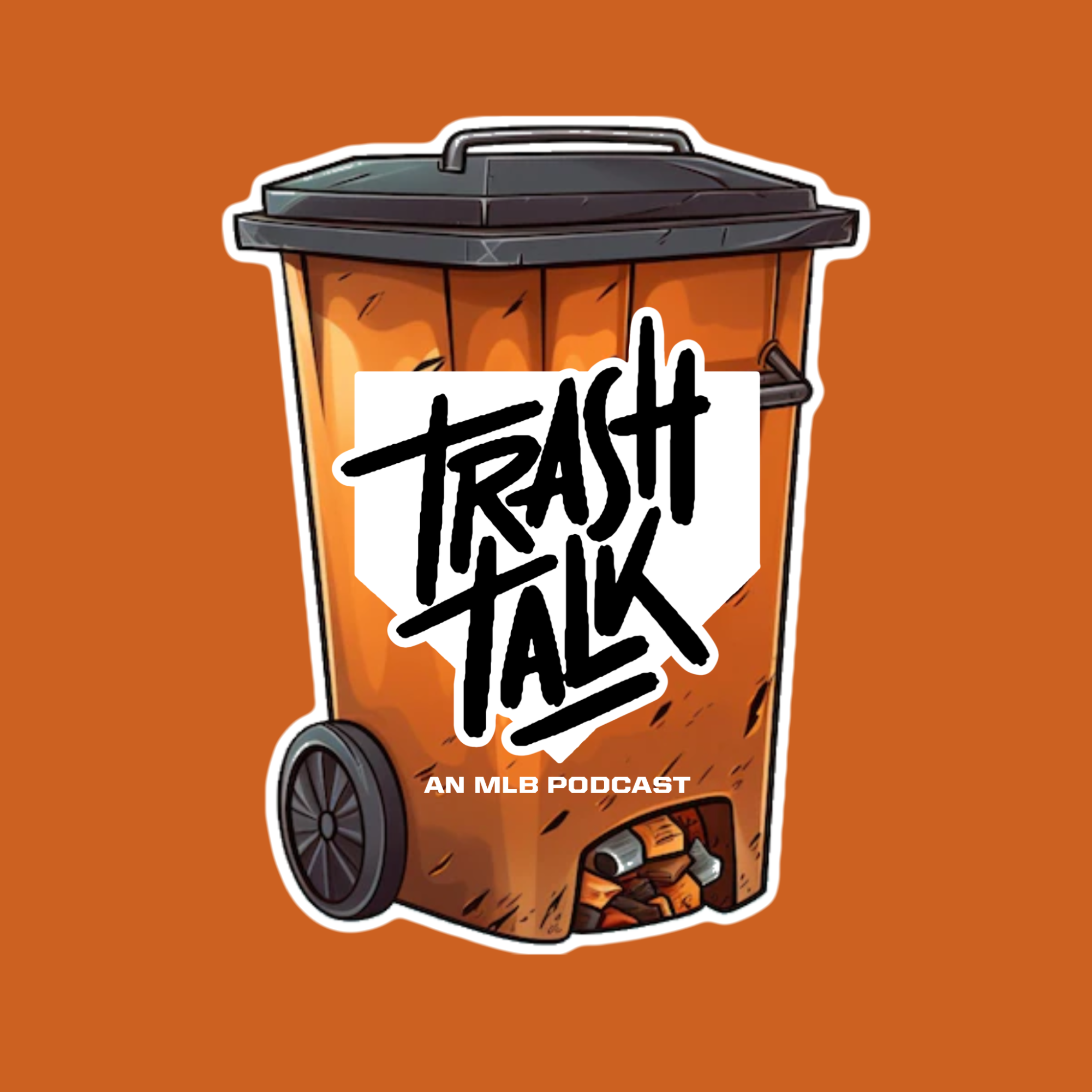 trashtalk 8' Sticker