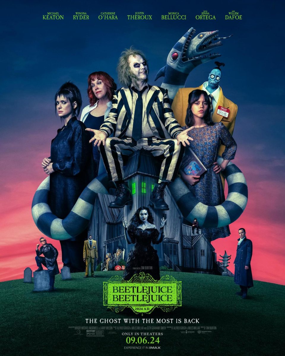 Beetlejuice Beetlejuice official movie poster Photo credit: Warner Bros.