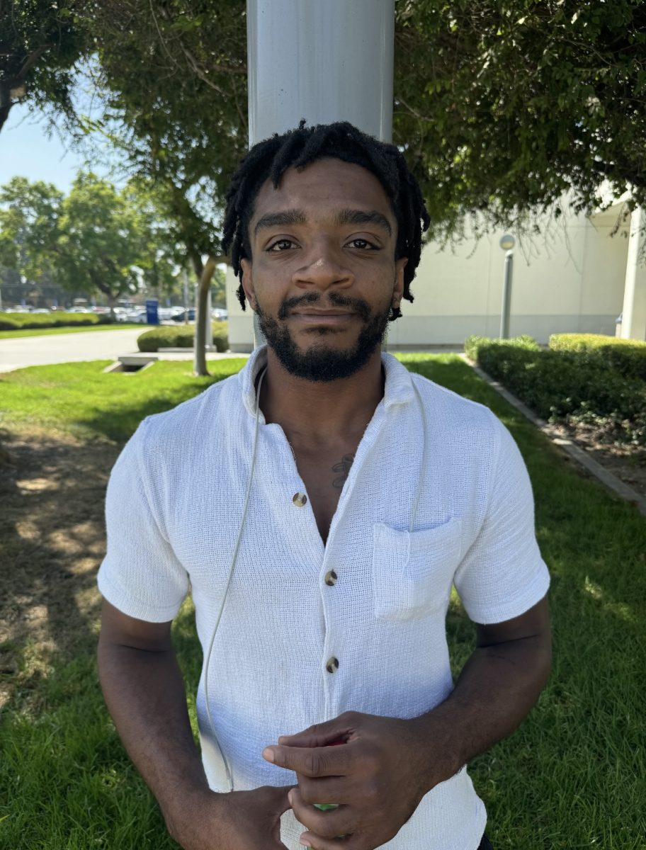 Cobe Hatcher, 22, shares his thoughts on listening to music while studying. Photo credit: Natalie Gonzalez