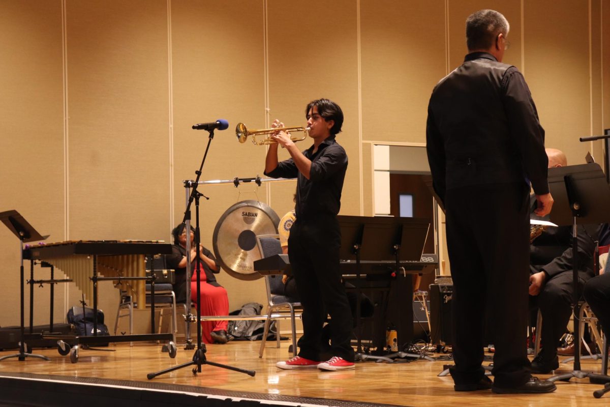 The Cerritos College Jazz Band hosts Fall Exchange Concert with Artesia High School Jazz Band.