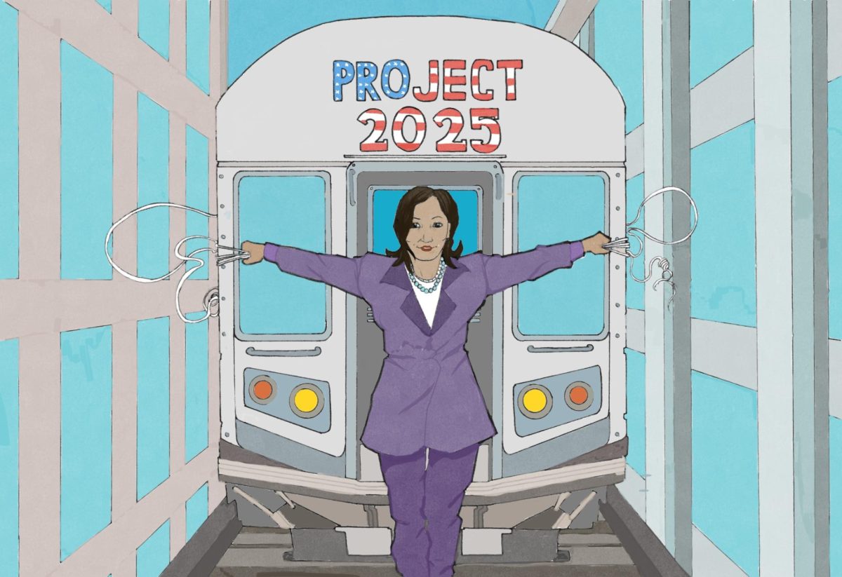 Kamala Harris will prevent Project 2025 from taking away our rights. 