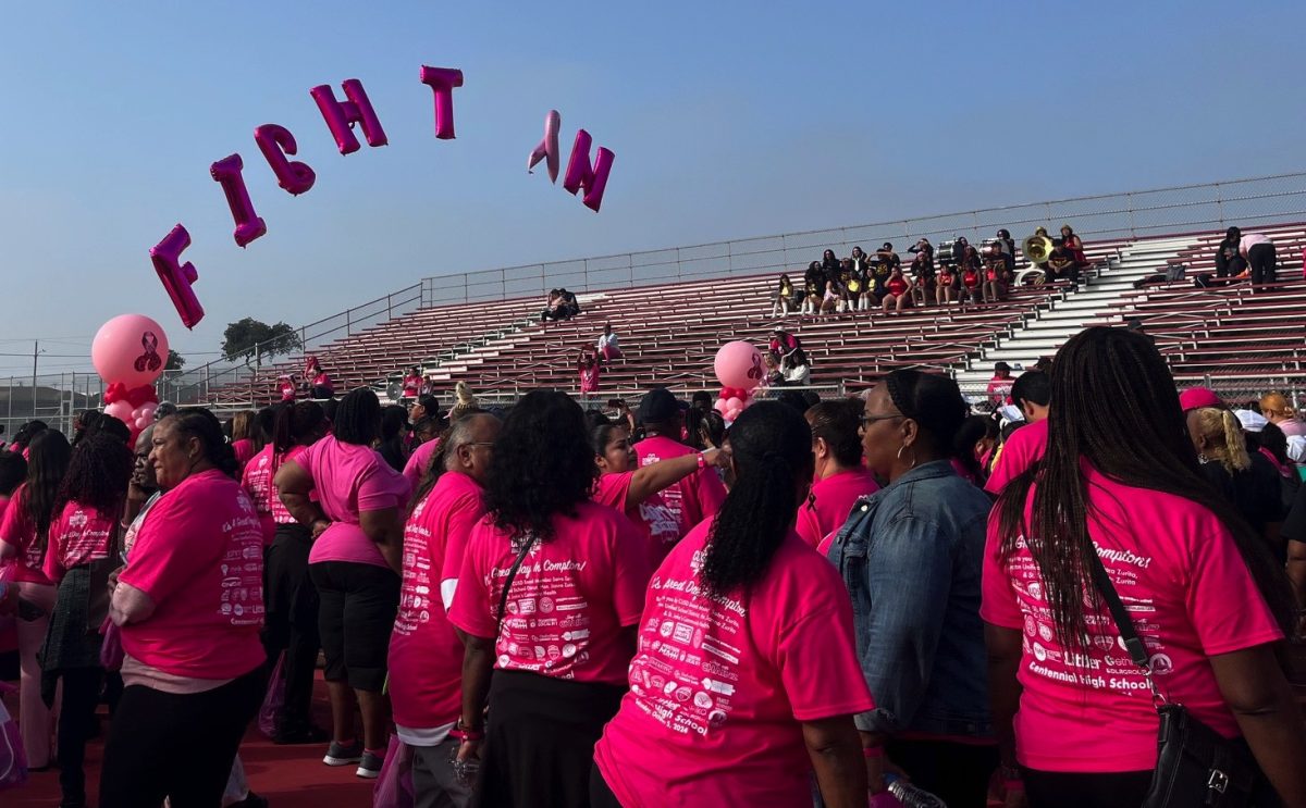 The 13th annual Compton Walk for a Cure took place at Centennial High School on Oct. 5. Photo credit: Derrick Telix