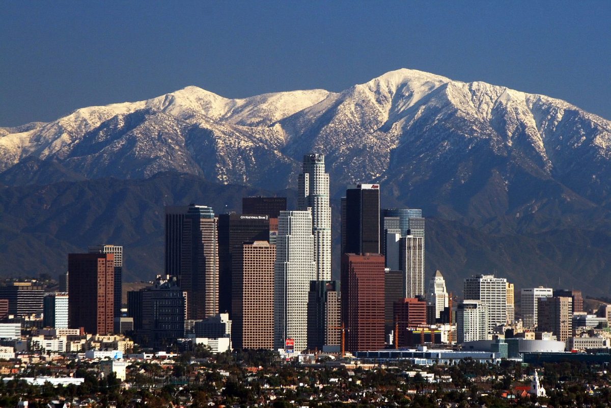 Skyline of Downtown Los Angeles