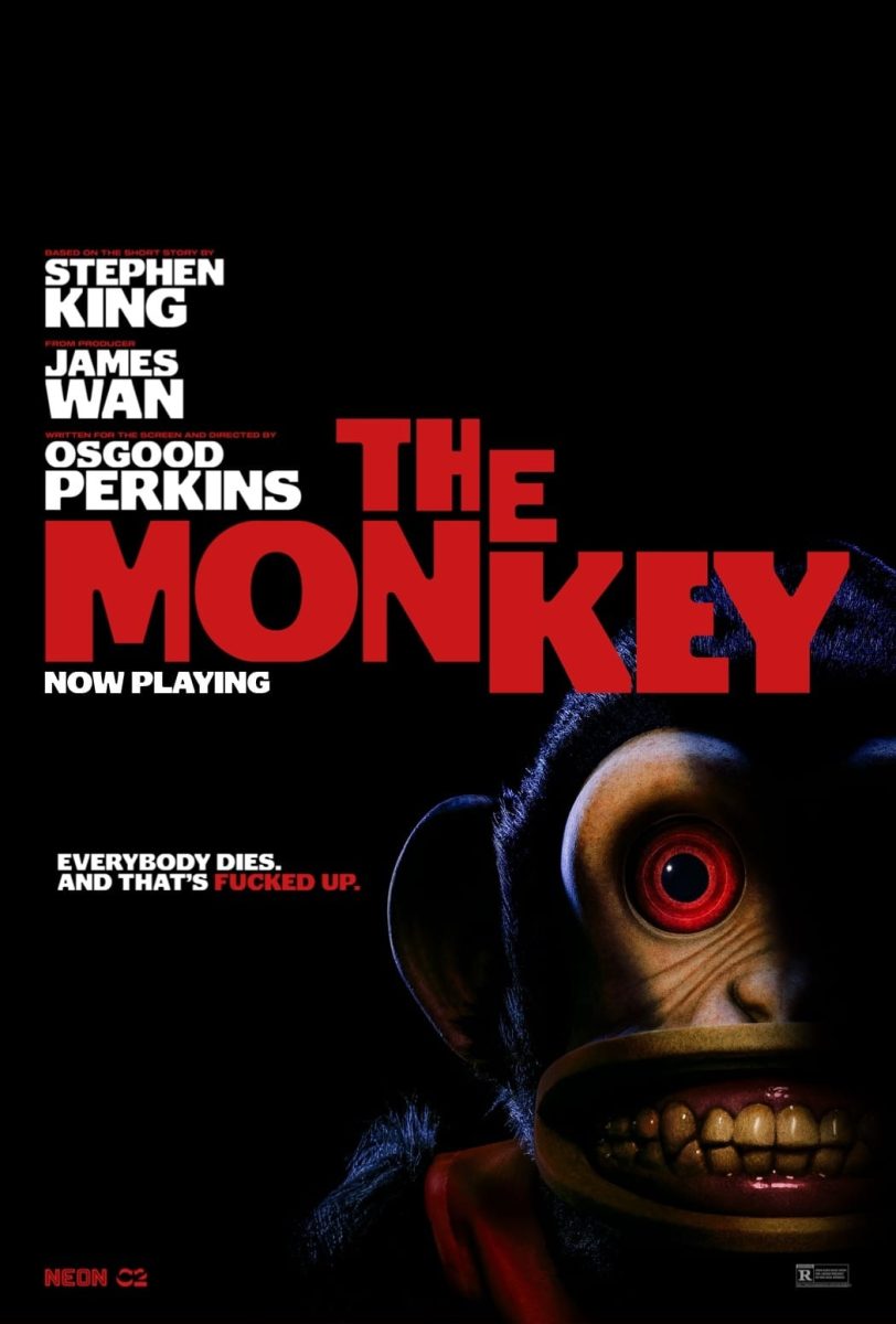 NEON's adaptation of the Stephen King short story, The Monkey, released in theaters on Feb. 21, 2025. Courtesy of NEON.