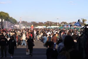 Massive crowd for Japan Fair at the OC Fair and Event Center on April 4, 2025.