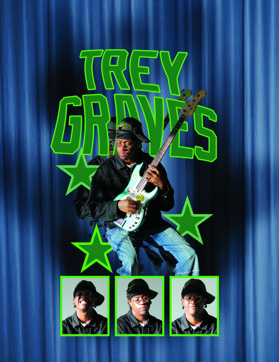 Trey Graves at a photo shoot in Los Angeles.