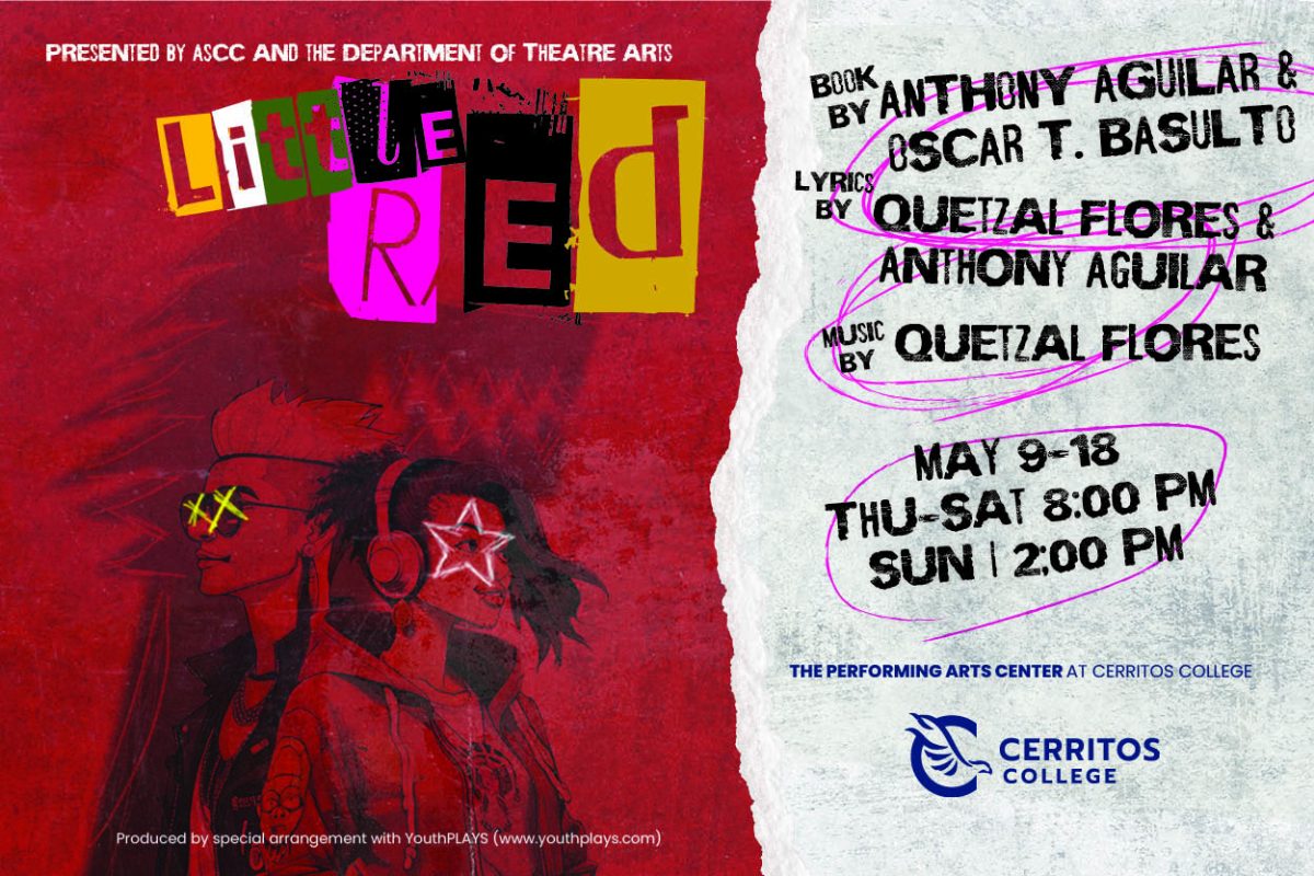 A flyer of the musical Little Red. Photo credit: Ryan Sumida