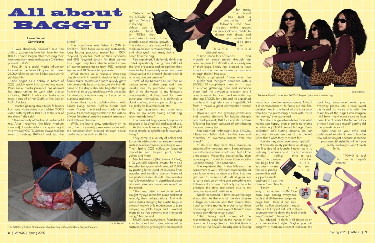 Wings Magazine Spring 2025 - All about BAGGU